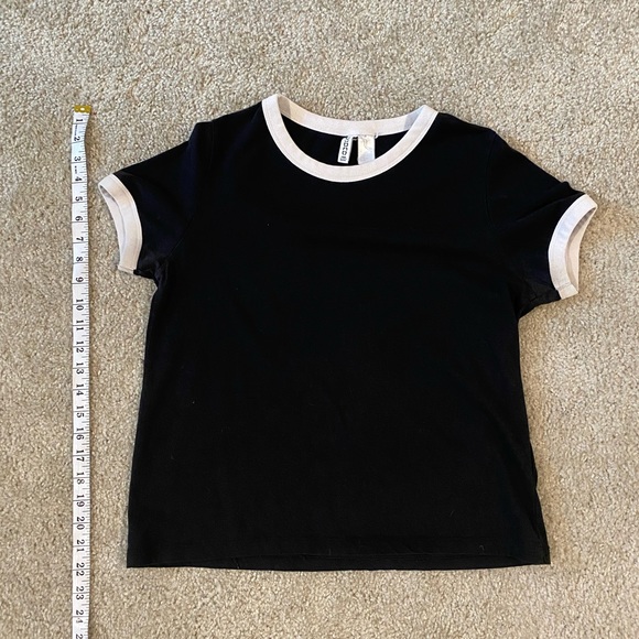 h&m ringer tee